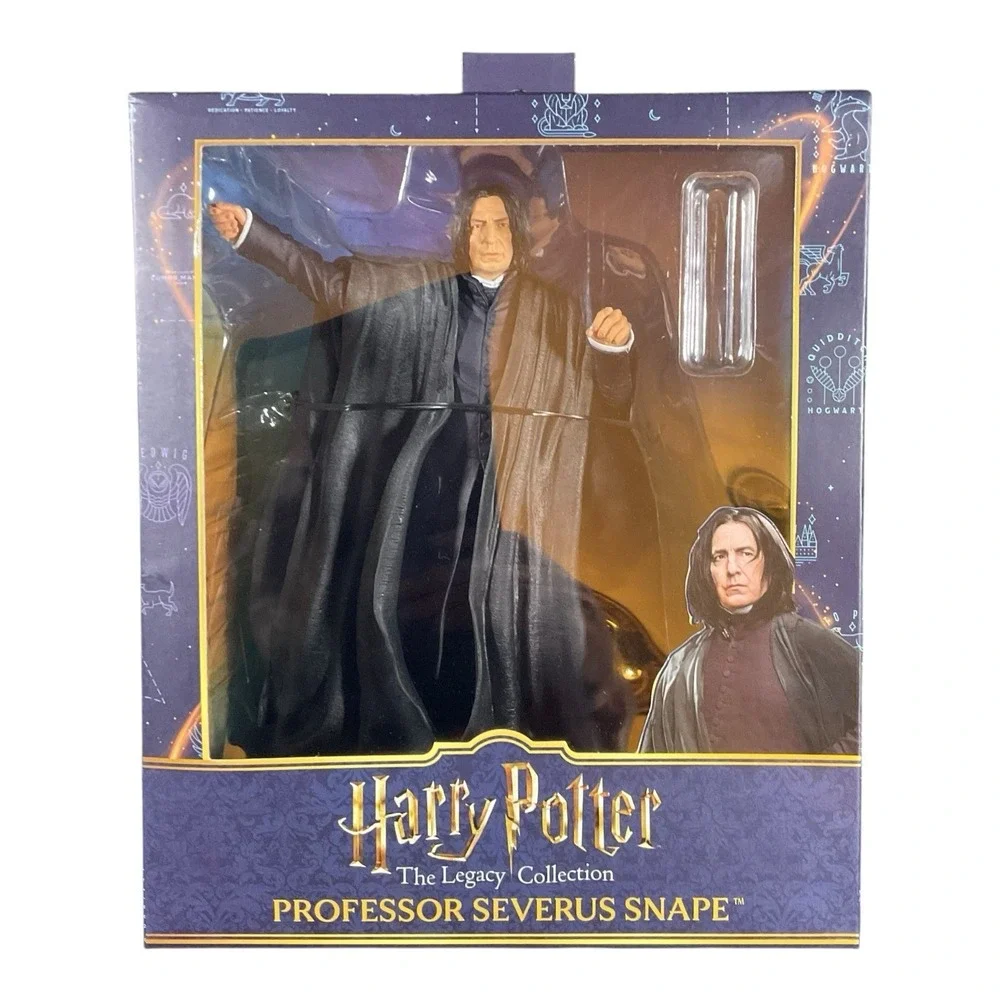 NECA Harry Potter The Legacy Collection Professor Severus Snape Figure In Hand - Picture 1 of 6